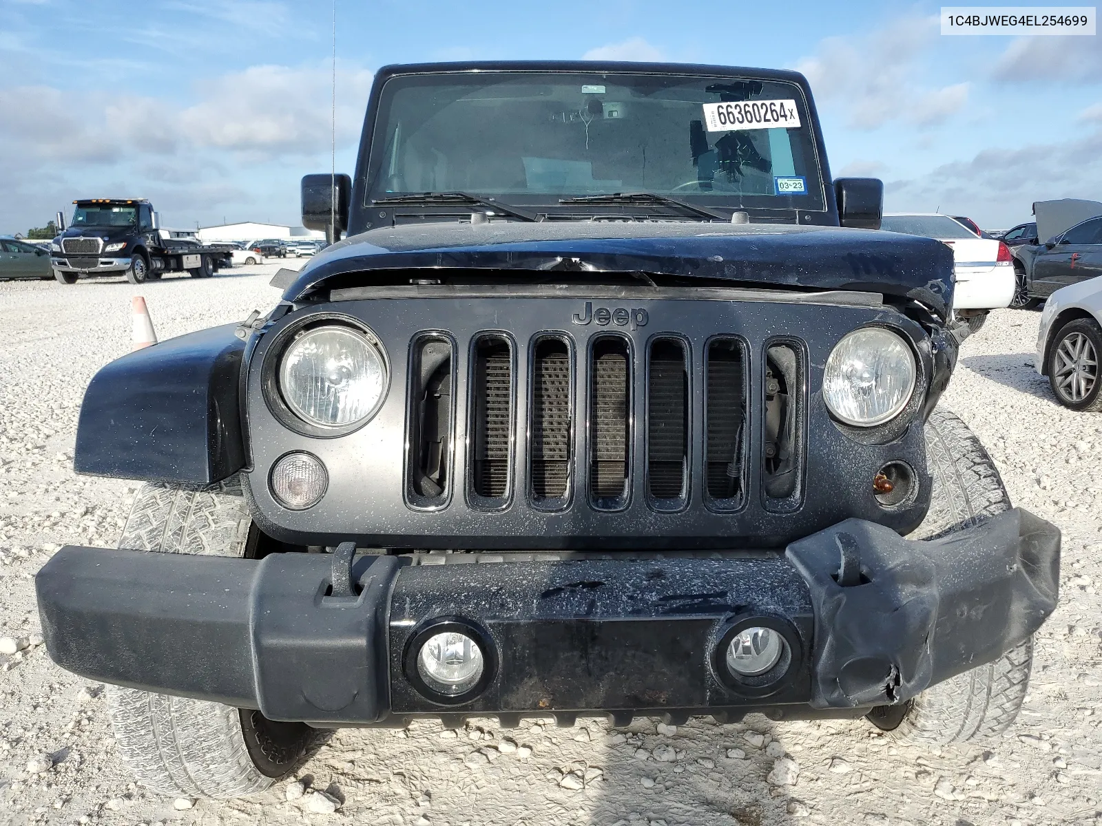 1C4BJWEG4EL254699 2014 Jeep Wrangler Unlimited Sahara