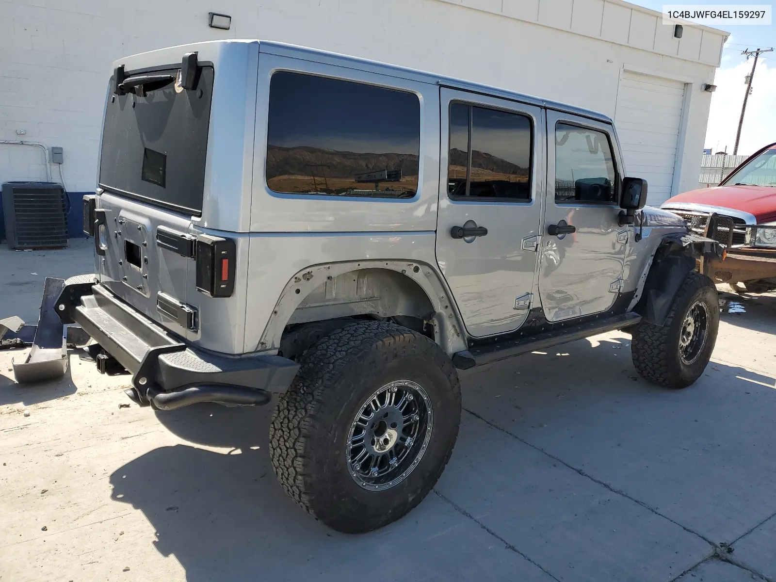 1C4BJWFG4EL159297 2014 Jeep Wrangler Unlimited Rubicon