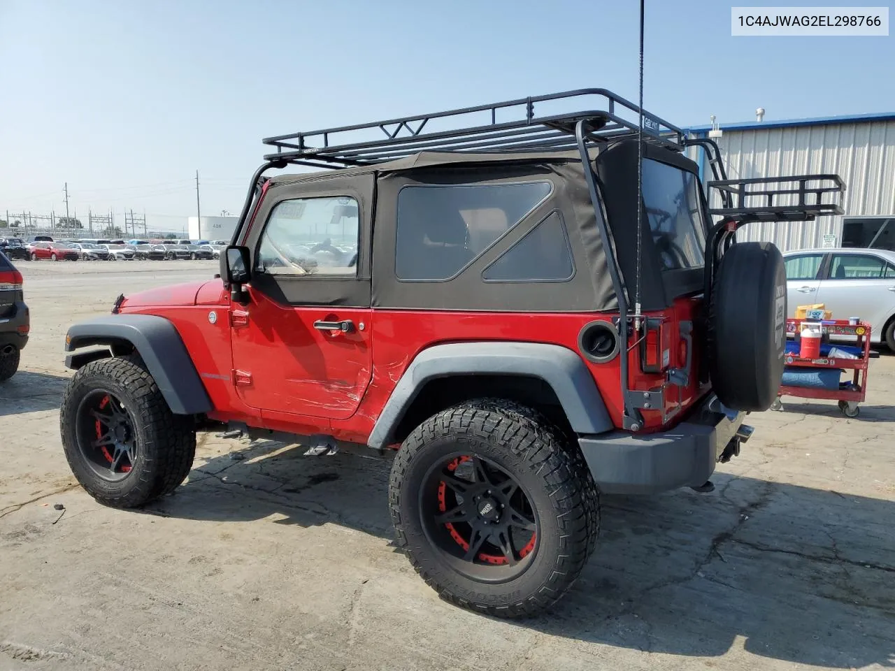 2014 Jeep Wrangler Sport VIN: 1C4AJWAG2EL298766 Lot: 67856814