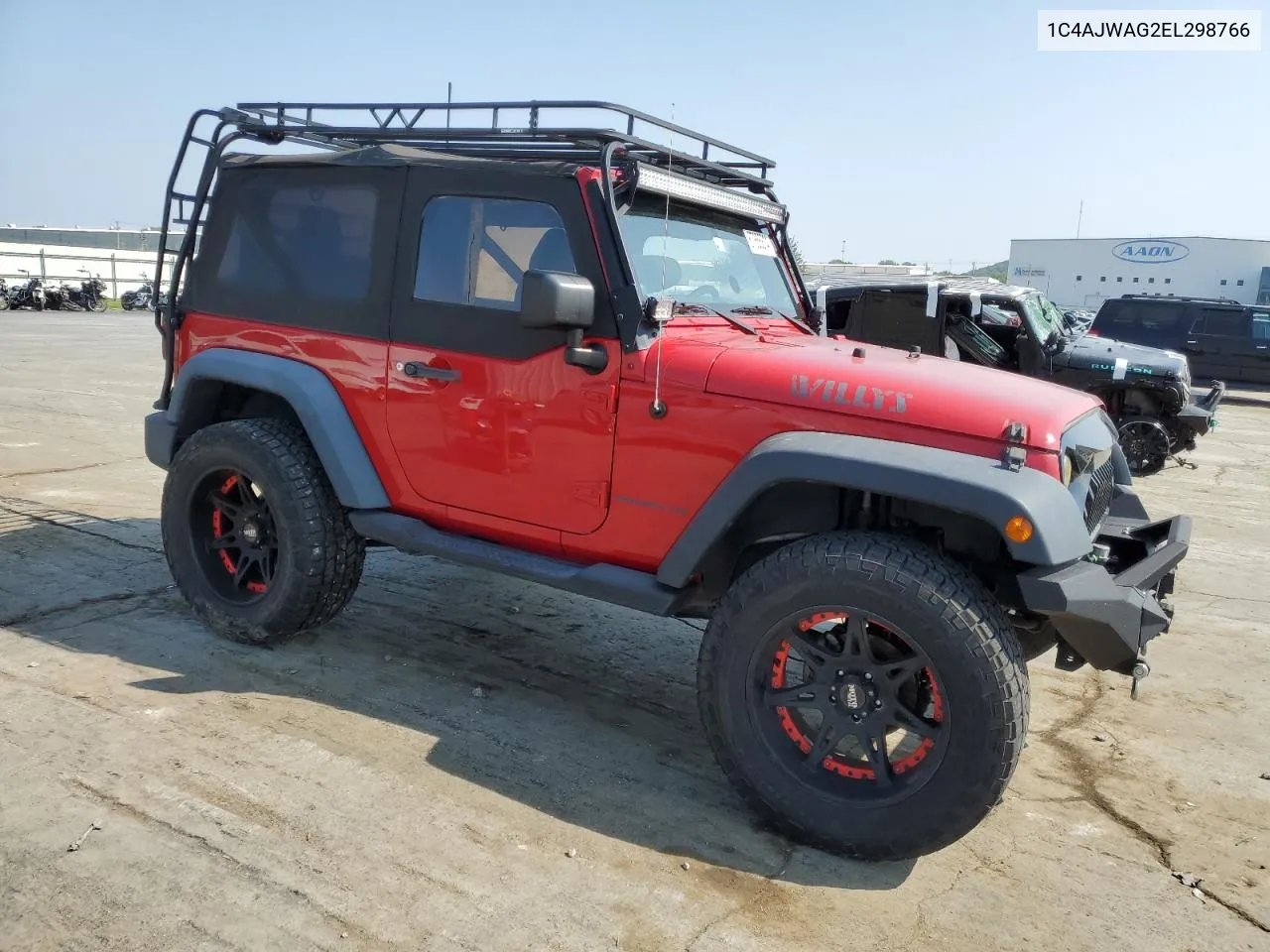 2014 Jeep Wrangler Sport VIN: 1C4AJWAG2EL298766 Lot: 67856814