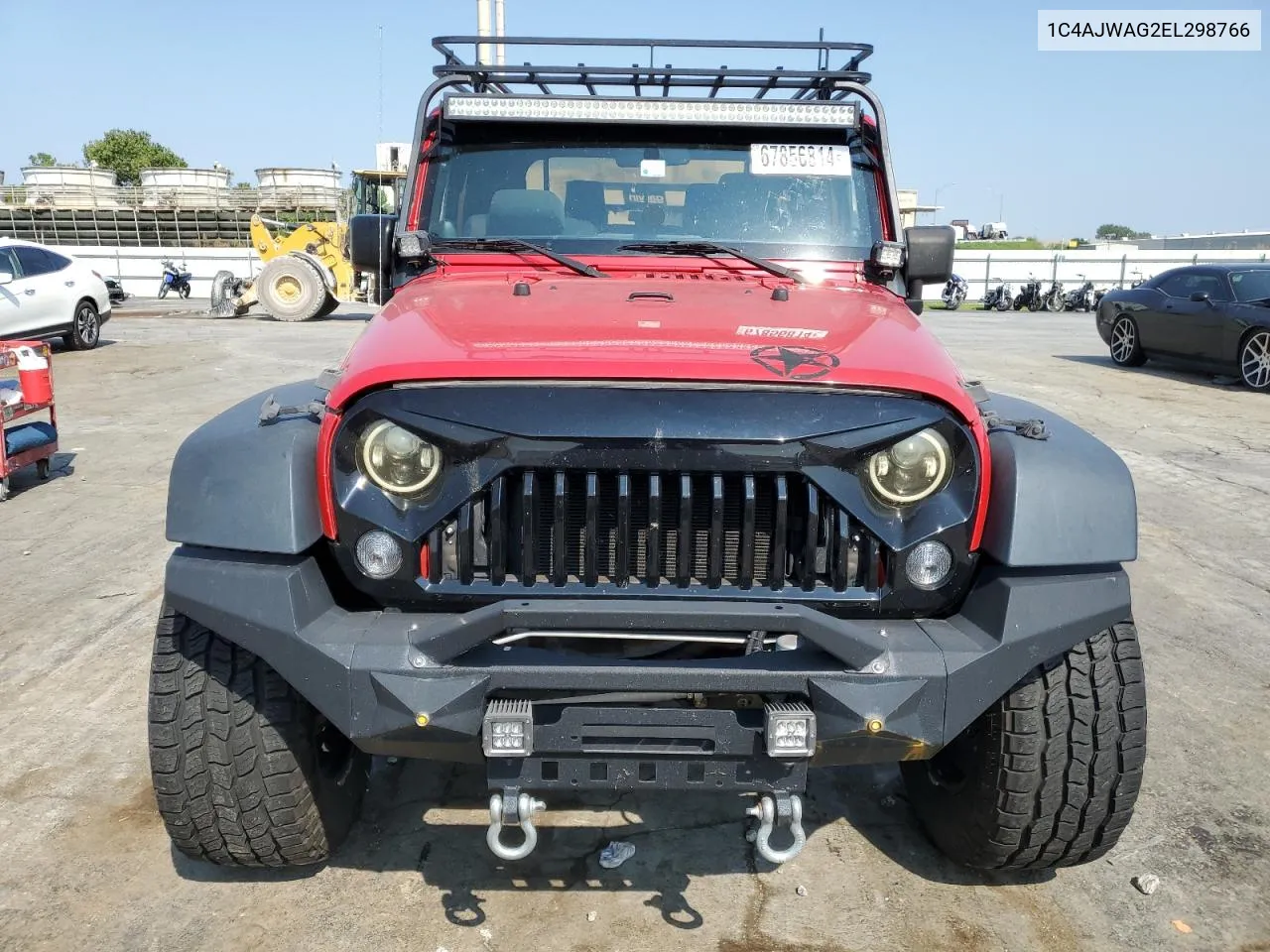 2014 Jeep Wrangler Sport VIN: 1C4AJWAG2EL298766 Lot: 67856814