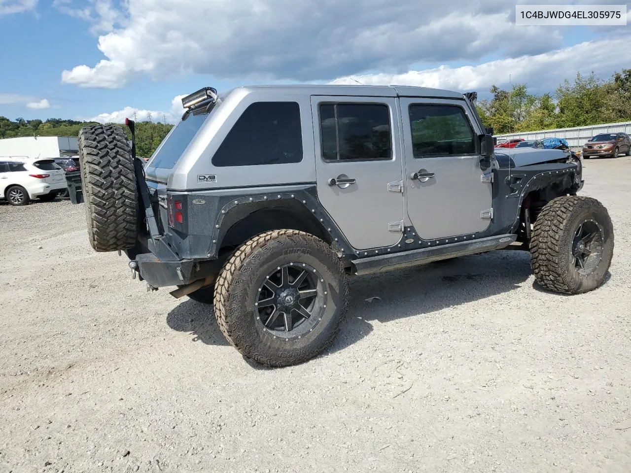 2014 Jeep Wrangler Unlimited Sport VIN: 1C4BJWDG4EL305975 Lot: 68104444