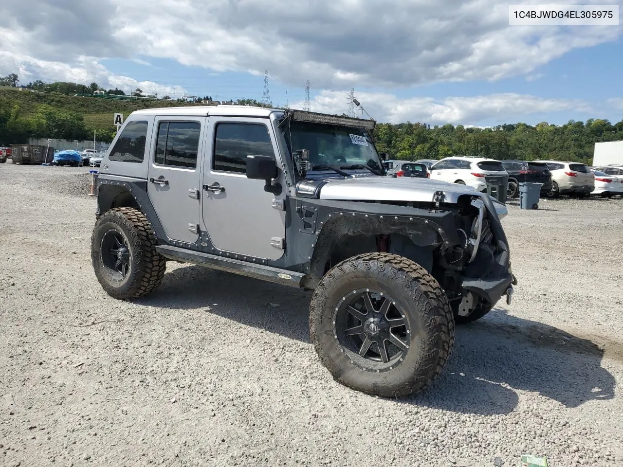 2014 Jeep Wrangler Unlimited Sport VIN: 1C4BJWDG4EL305975 Lot: 68104444