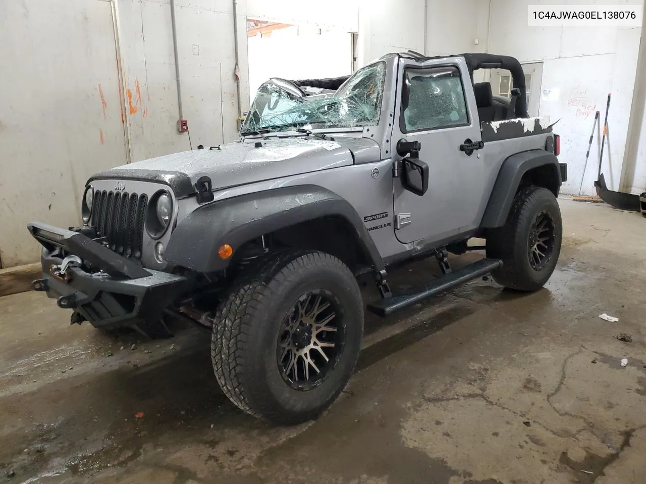 2014 Jeep Wrangler Sport VIN: 1C4AJWAG0EL138076 Lot: 68373784