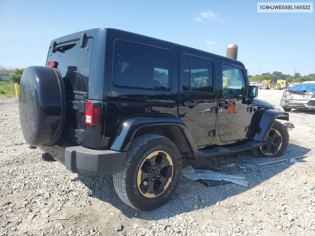 2014 Jeep Wrangler Unlimited Sahara VIN: 1C4HJWEGXEL165522 Lot: 69274604