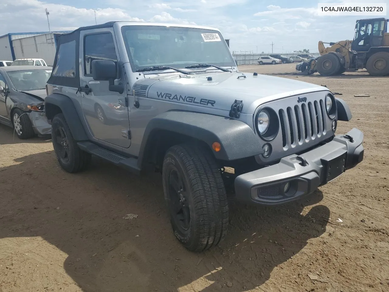 2014 Jeep Wrangler Sport VIN: 1C4AJWAG4EL132720 Lot: 69920914