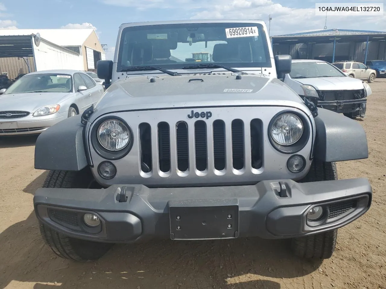 1C4AJWAG4EL132720 2014 Jeep Wrangler Sport