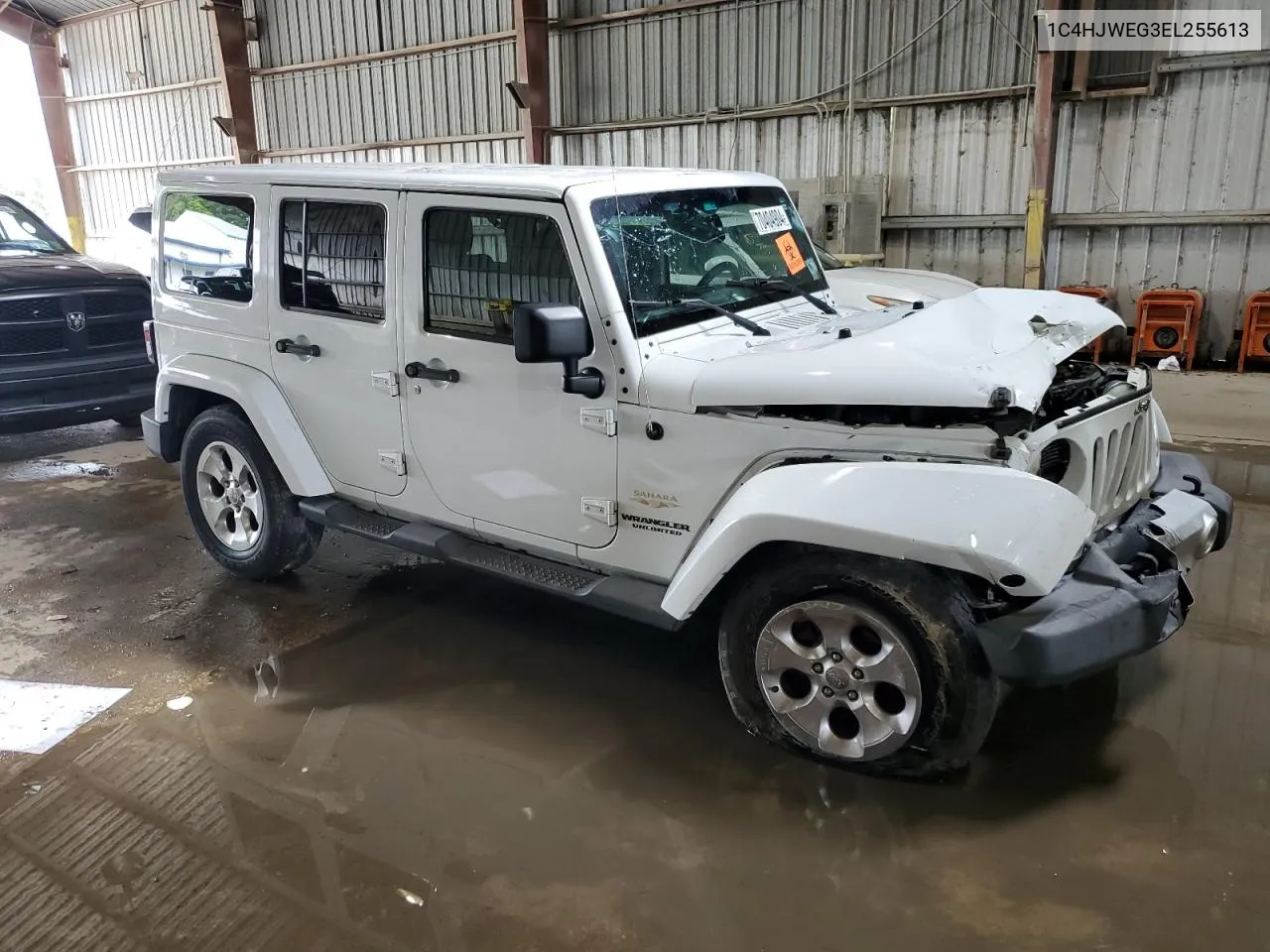 1C4HJWEG3EL255613 2014 Jeep Wrangler Unlimited Sahara