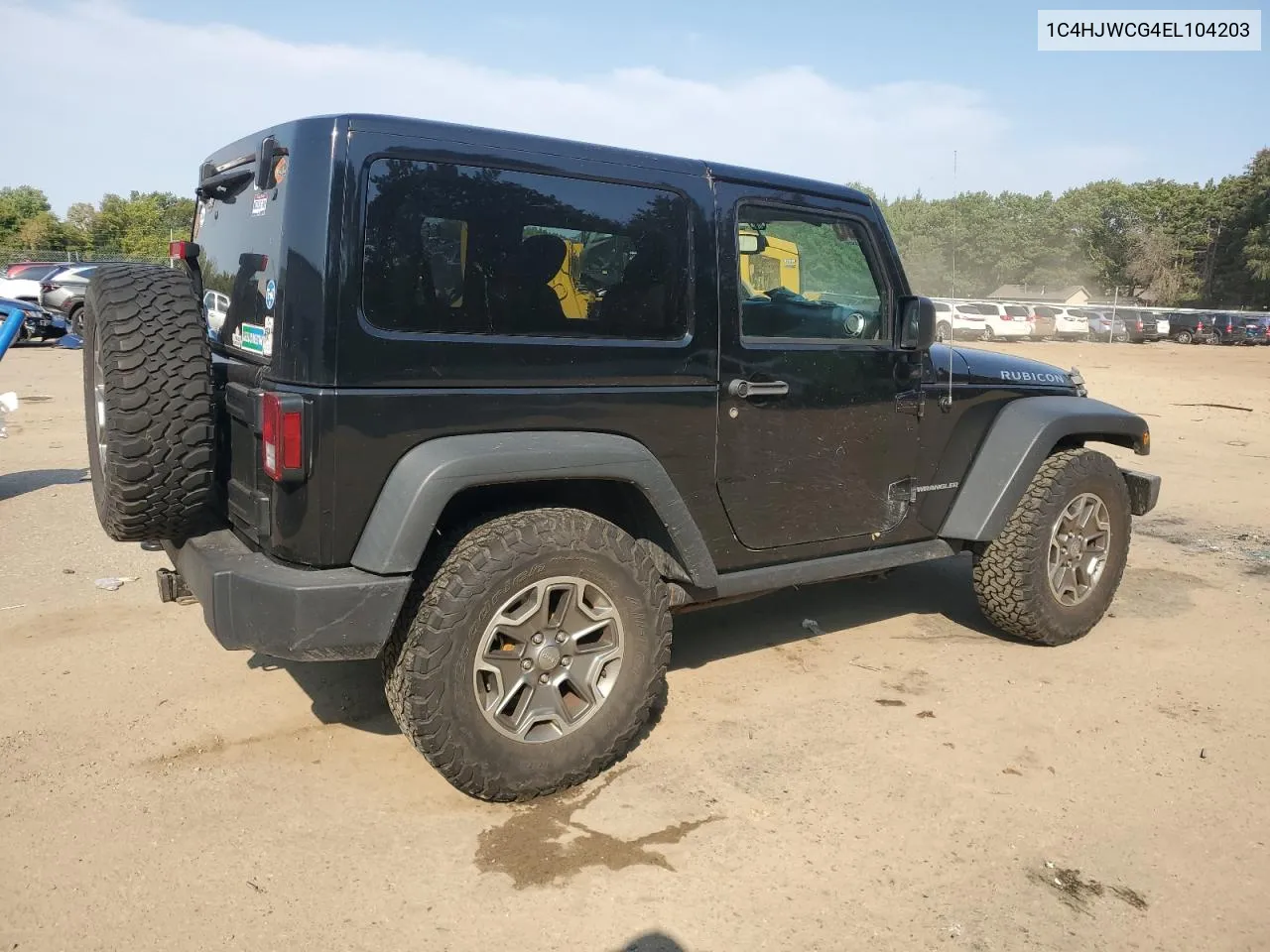 1C4HJWCG4EL104203 2014 Jeep Wrangler Rubicon