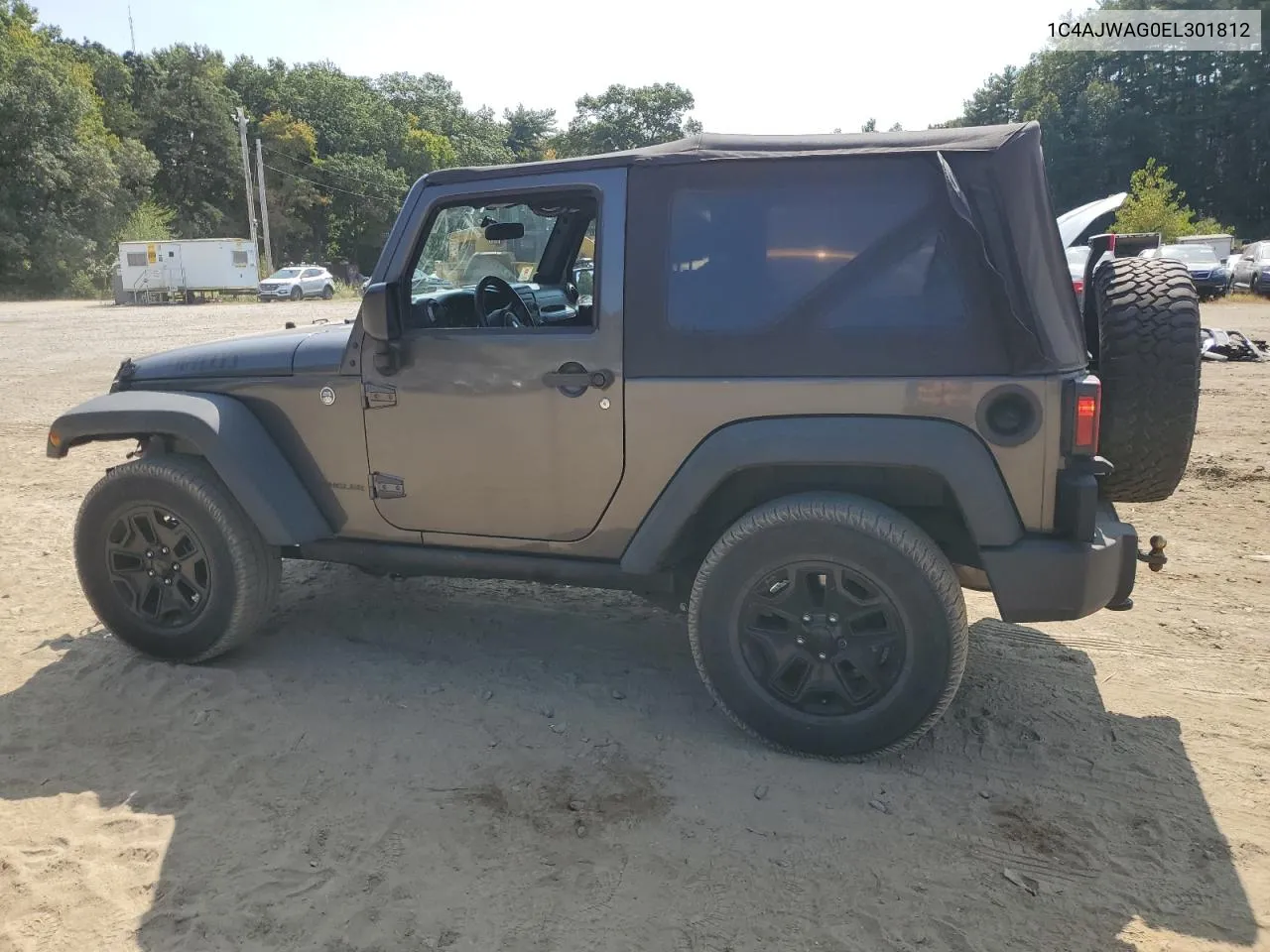 2014 Jeep Wrangler Sport VIN: 1C4AJWAG0EL301812 Lot: 71281234