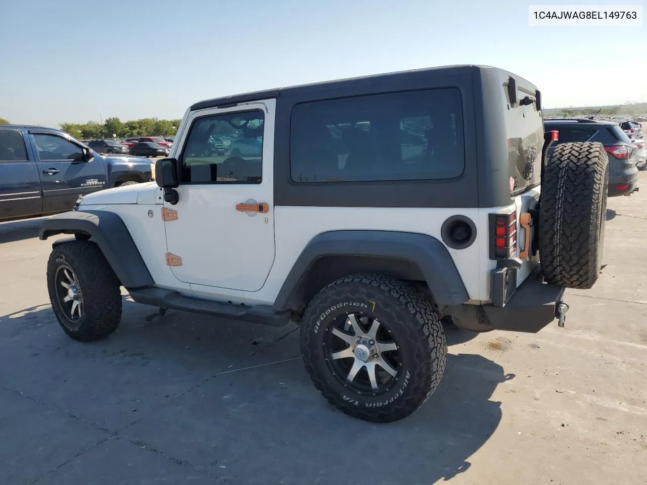 1C4AJWAG8EL149763 2014 Jeep Wrangler Sport