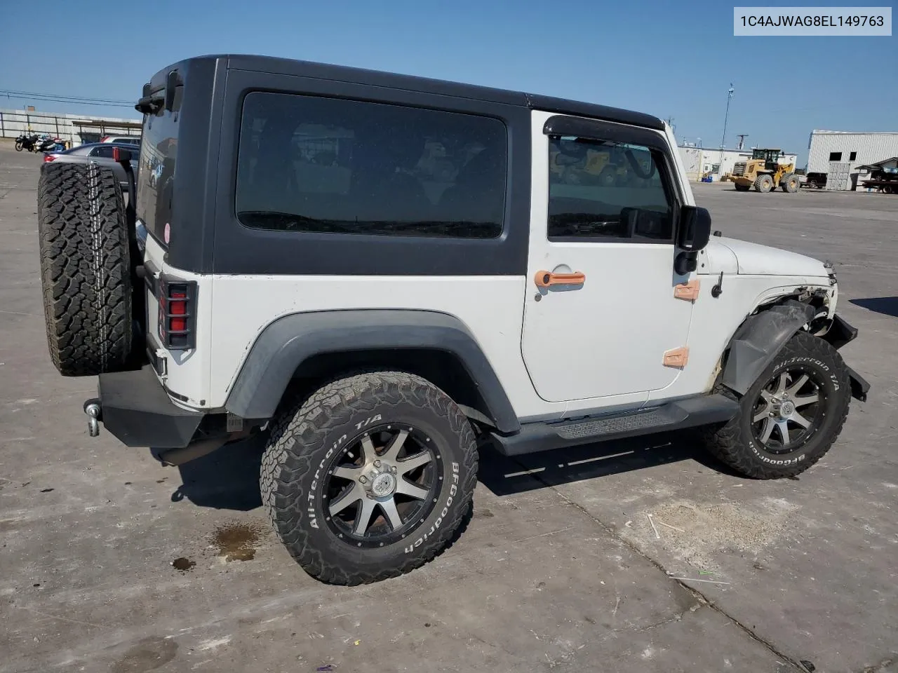 2014 Jeep Wrangler Sport VIN: 1C4AJWAG8EL149763 Lot: 71299654