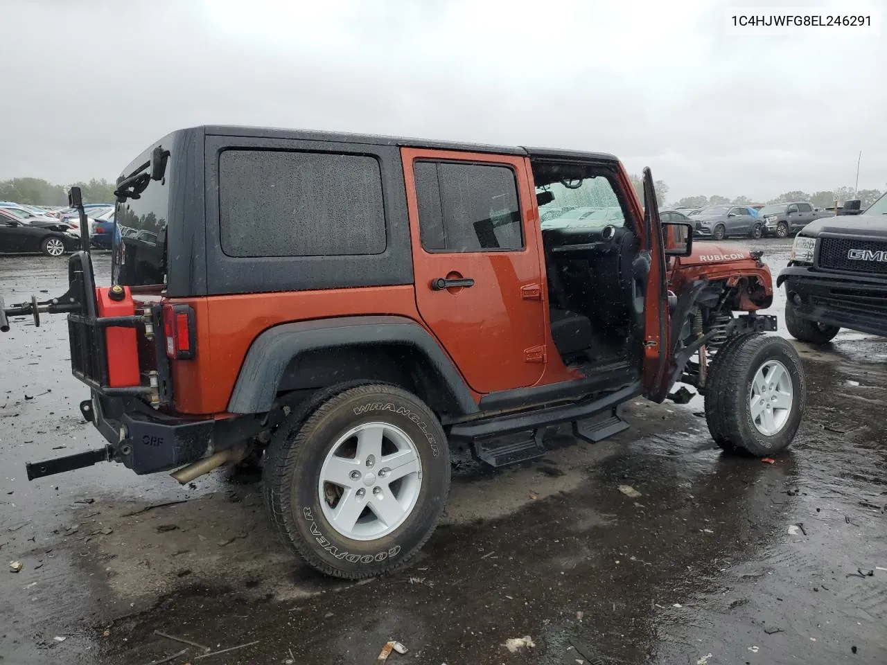 2014 Jeep Wrangler Unlimited Rubicon VIN: 1C4HJWFG8EL246291 Lot: 71332424