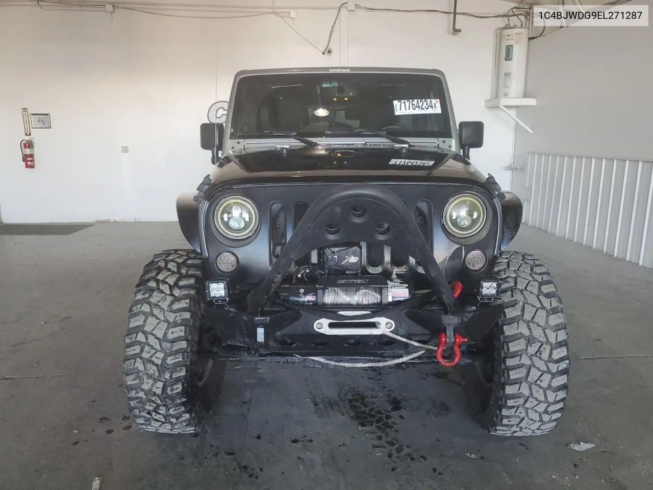 2014 Jeep Wrangler Unlimited Sport VIN: 1C4BJWDG9EL271287 Lot: 71764234