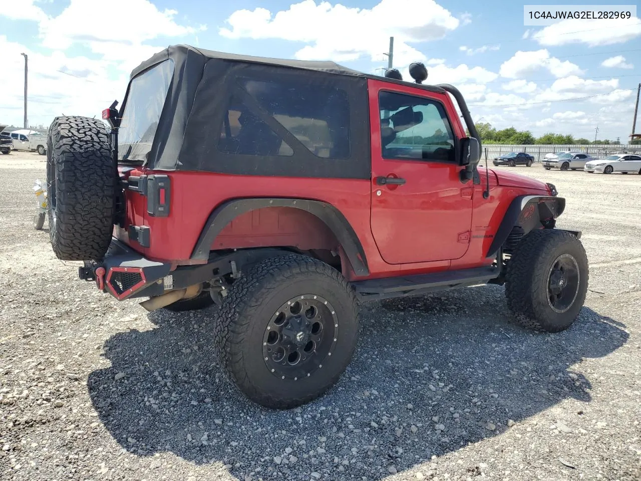 2014 Jeep Wrangler Sport VIN: 1C4AJWAG2EL282969 Lot: 71946164