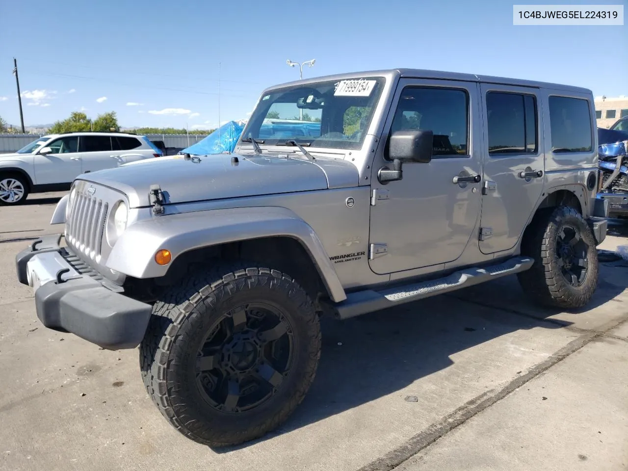 1C4BJWEG5EL224319 2014 Jeep Wrangler Unlimited Sahara