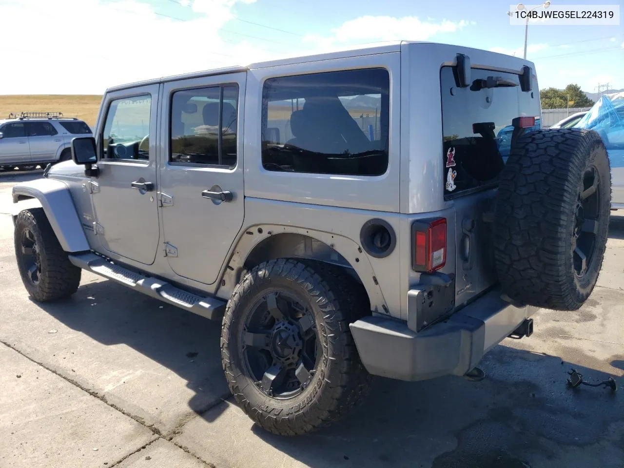 2014 Jeep Wrangler Unlimited Sahara VIN: 1C4BJWEG5EL224319 Lot: 71999154