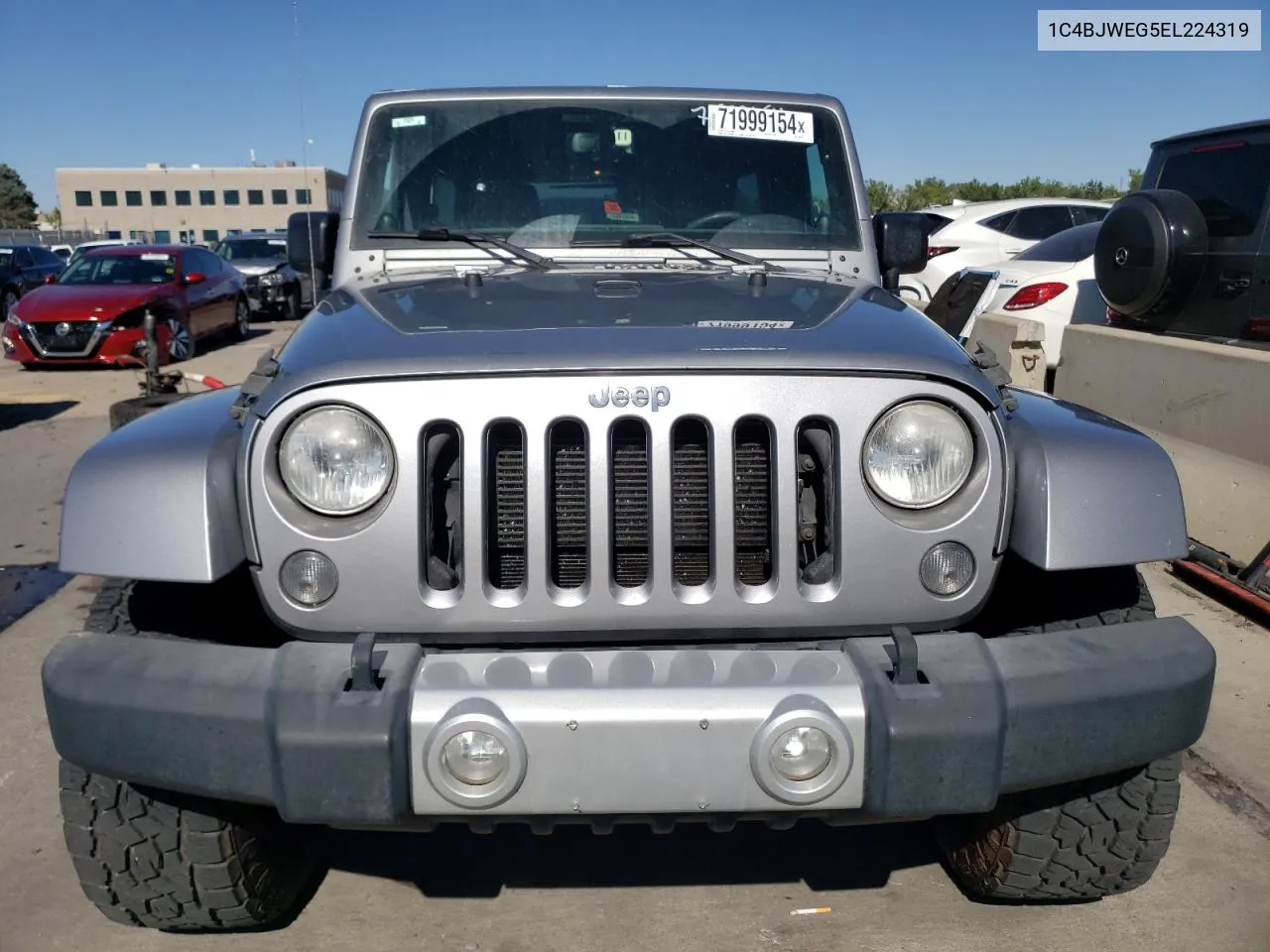 2014 Jeep Wrangler Unlimited Sahara VIN: 1C4BJWEG5EL224319 Lot: 71999154