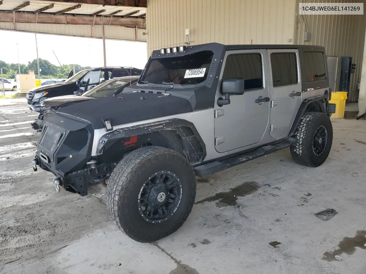 2014 Jeep Wrangler Unlimited Sahara VIN: 1C4BJWEG6EL141269 Lot: 72086954