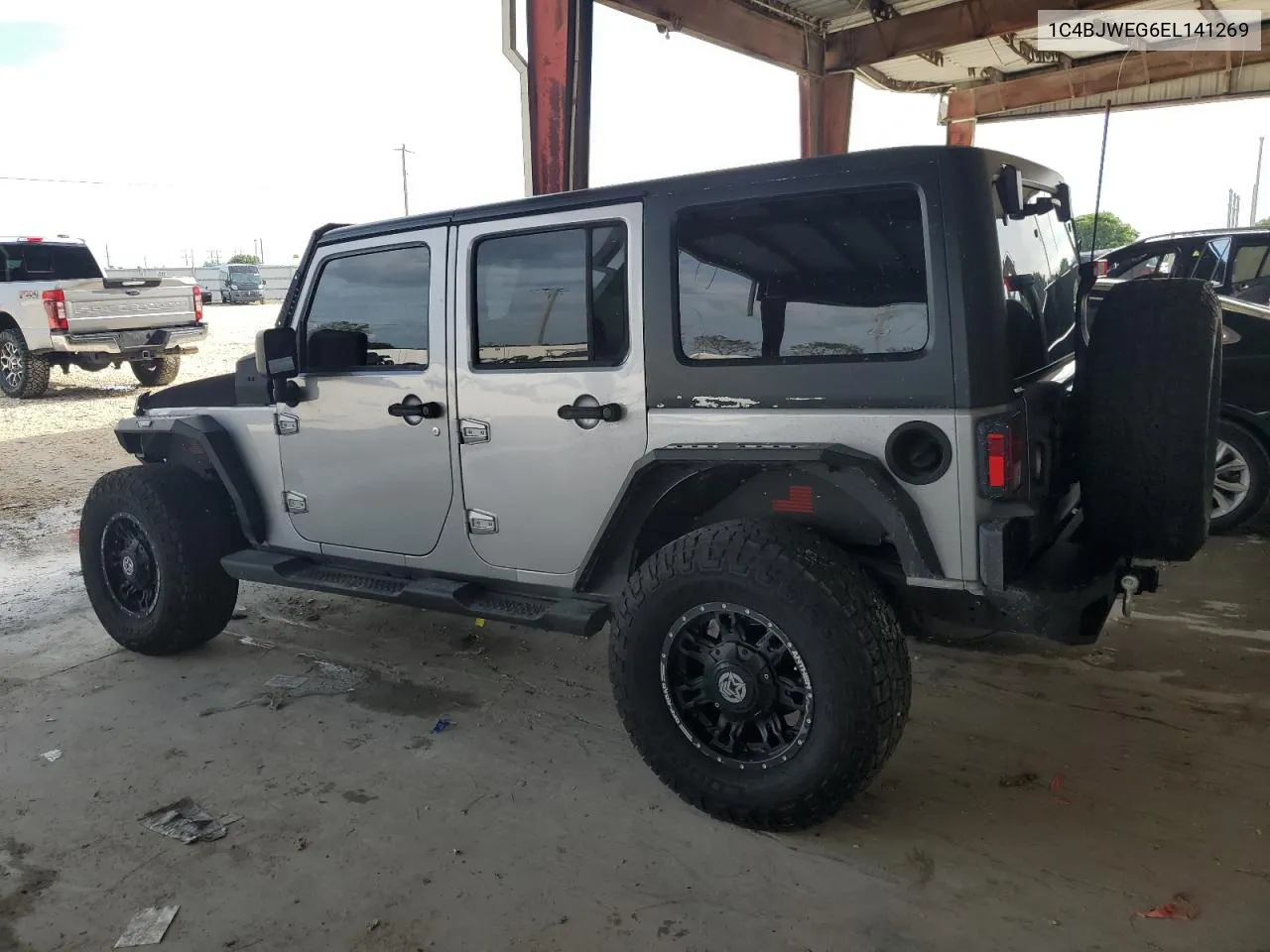 2014 Jeep Wrangler Unlimited Sahara VIN: 1C4BJWEG6EL141269 Lot: 72086954