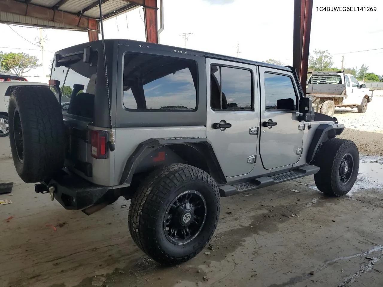 2014 Jeep Wrangler Unlimited Sahara VIN: 1C4BJWEG6EL141269 Lot: 72086954