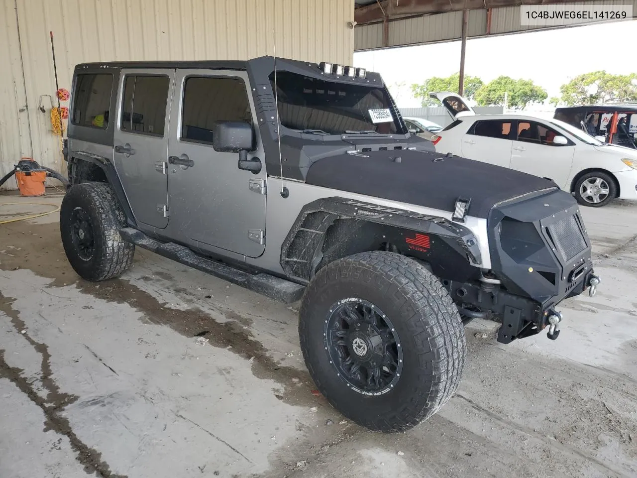 2014 Jeep Wrangler Unlimited Sahara VIN: 1C4BJWEG6EL141269 Lot: 72086954