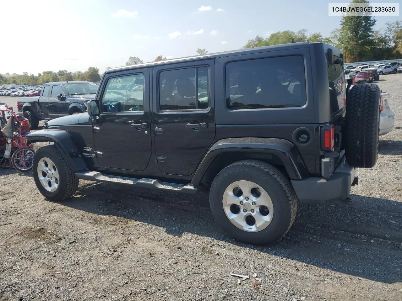 2014 Jeep Wrangler Unlimited Sahara VIN: 1C4BJWEG6EL233630 Lot: 72236344