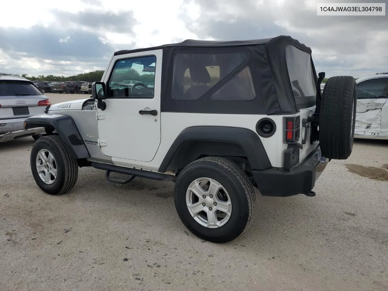 2014 Jeep Wrangler Sport VIN: 1C4AJWAG3EL304798 Lot: 72280094