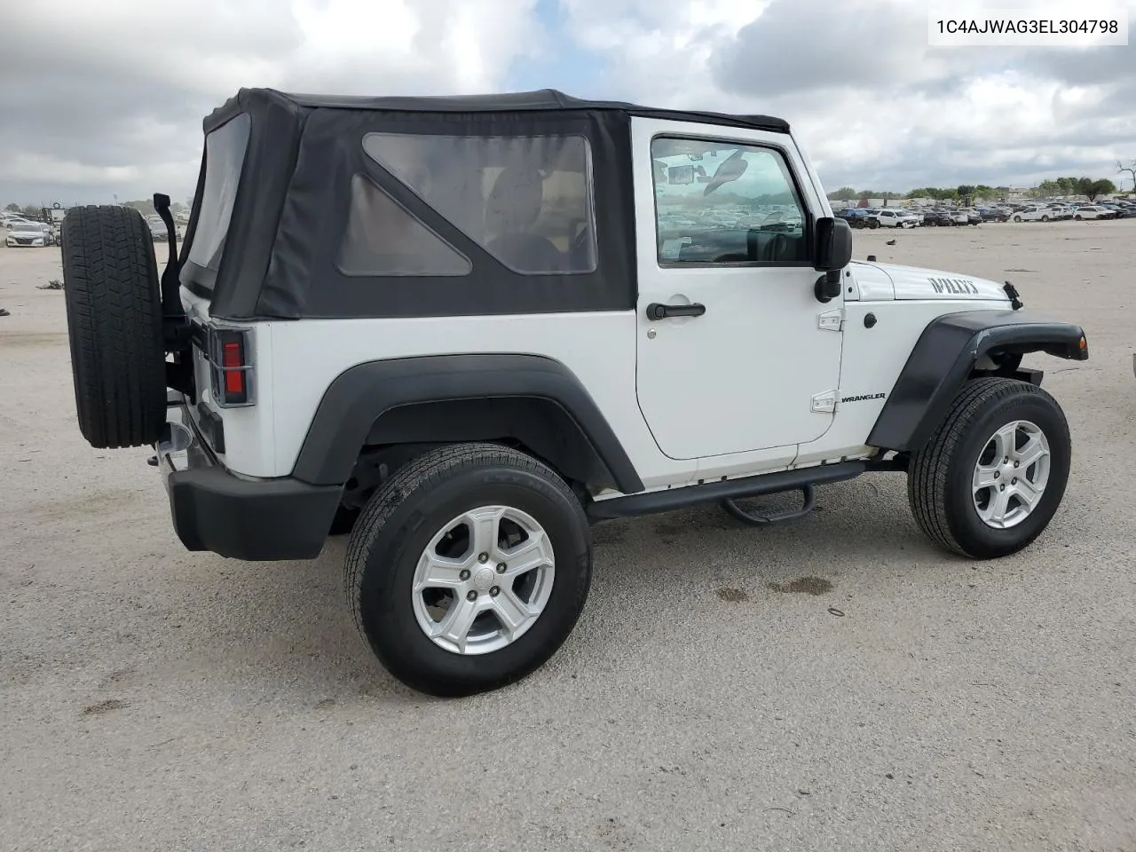 1C4AJWAG3EL304798 2014 Jeep Wrangler Sport