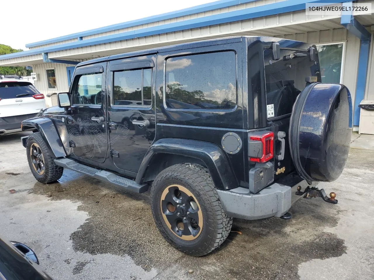 2014 Jeep Wrangler Unlimited Sahara VIN: 1C4HJWEG9EL172266 Lot: 72454264