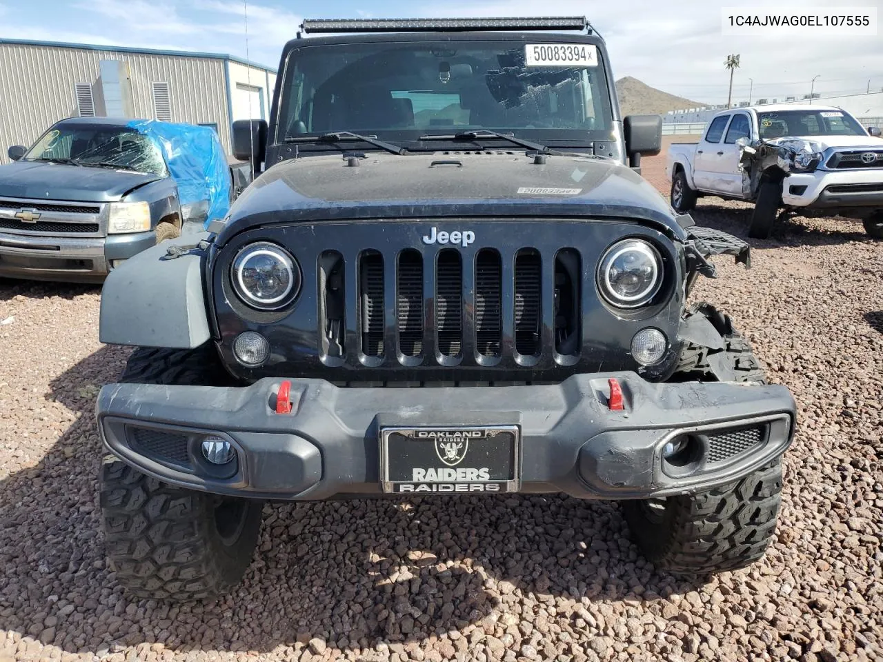 2014 Jeep Wrangler Sport VIN: 1C4AJWAG0EL107555 Lot: 72466254