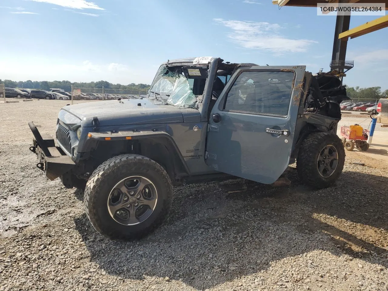 2014 Jeep Wrangler Unlimited Sport VIN: 1C4BJWDG5EL264384 Lot: 72473484