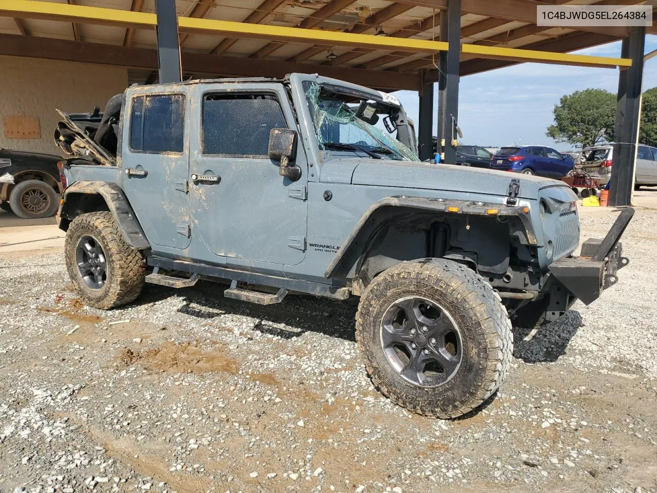 2014 Jeep Wrangler Unlimited Sport VIN: 1C4BJWDG5EL264384 Lot: 72473484