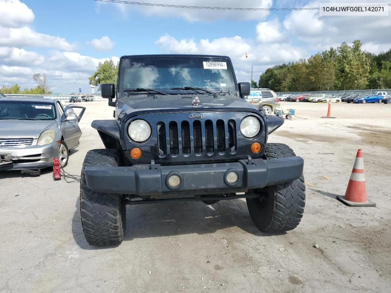 2014 Jeep Wrangler Unlimited Rubicon VIN: 1C4HJWFG0EL142071 Lot: 72898994