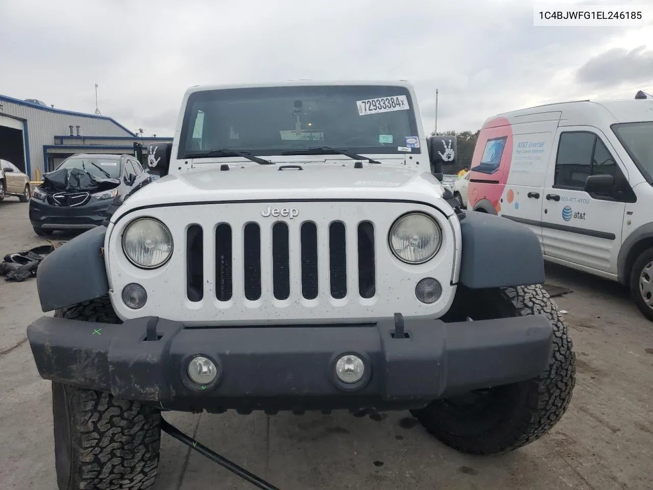 2014 Jeep Wrangler Unlimited Rubicon VIN: 1C4BJWFG1EL246185 Lot: 72933384