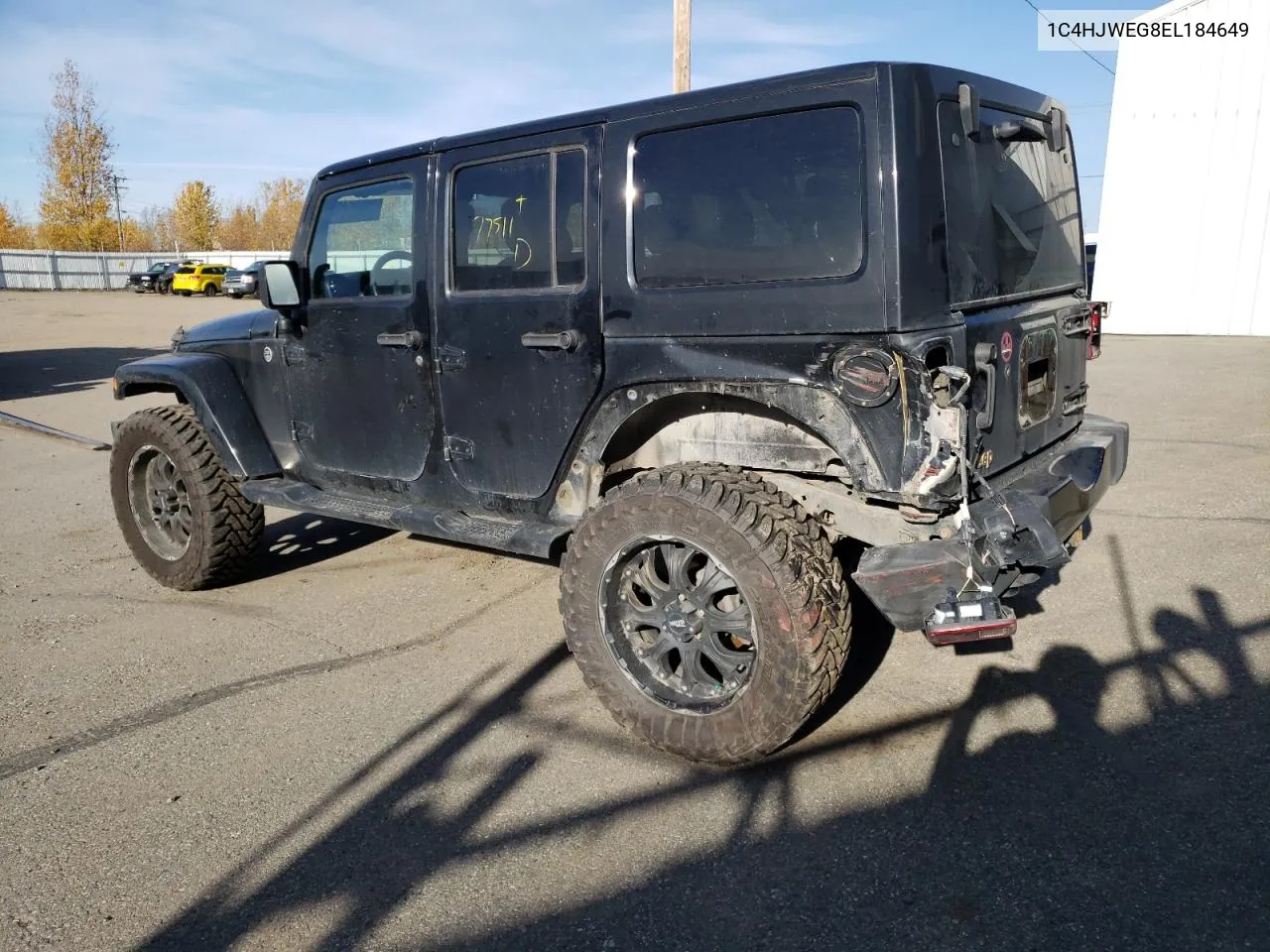 2014 Jeep Wrangler Unlimited Sahara VIN: 1C4HJWEG8EL184649 Lot: 73035454