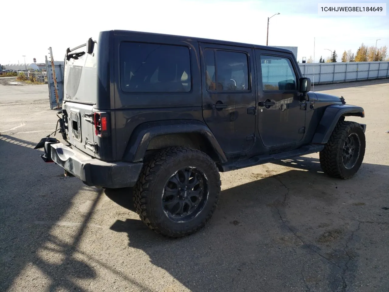 2014 Jeep Wrangler Unlimited Sahara VIN: 1C4HJWEG8EL184649 Lot: 73035454