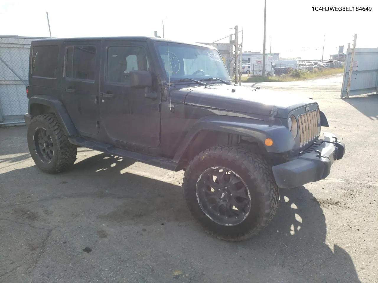 2014 Jeep Wrangler Unlimited Sahara VIN: 1C4HJWEG8EL184649 Lot: 73035454