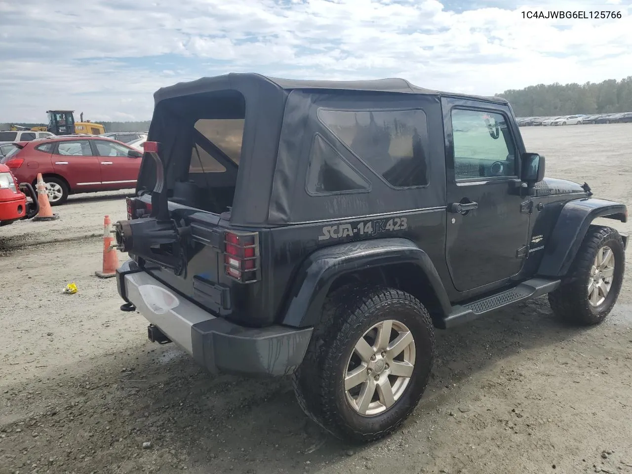 1C4AJWBG6EL125766 2014 Jeep Wrangler Sahara