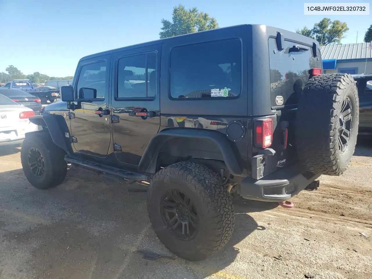 2014 Jeep Wrangler Unlimited Rubicon VIN: 1C4BJWFG2EL320732 Lot: 73127724