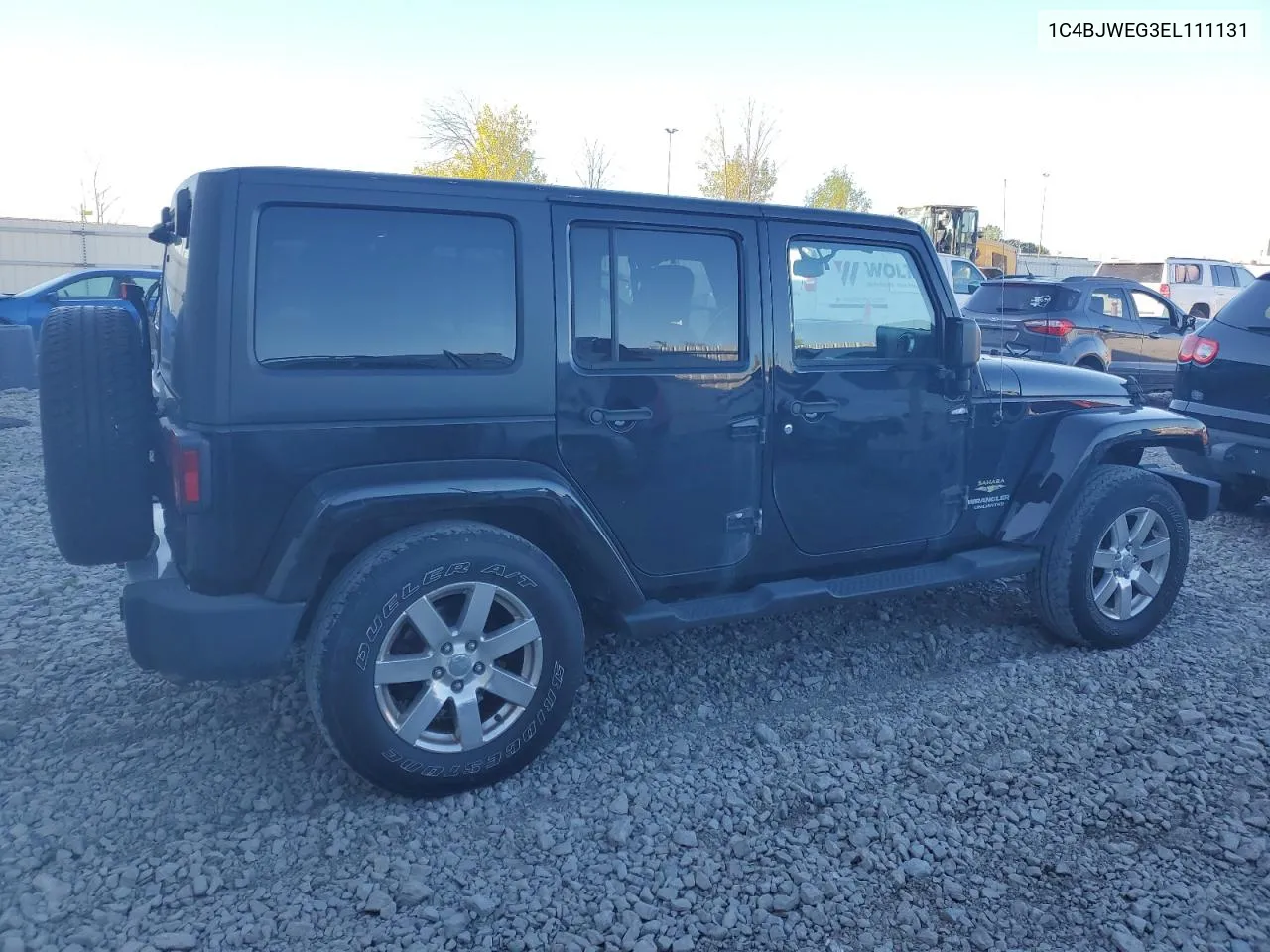 2014 Jeep Wrangler Unlimited Sahara VIN: 1C4BJWEG3EL111131 Lot: 73173964