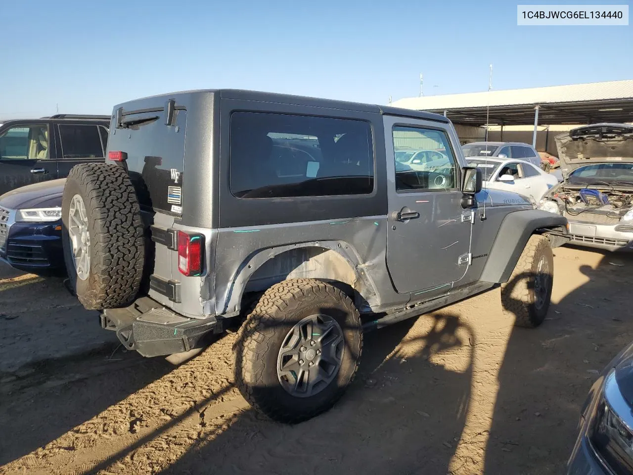 2014 Jeep Wrangler Rubicon VIN: 1C4BJWCG6EL134440 Lot: 73458644