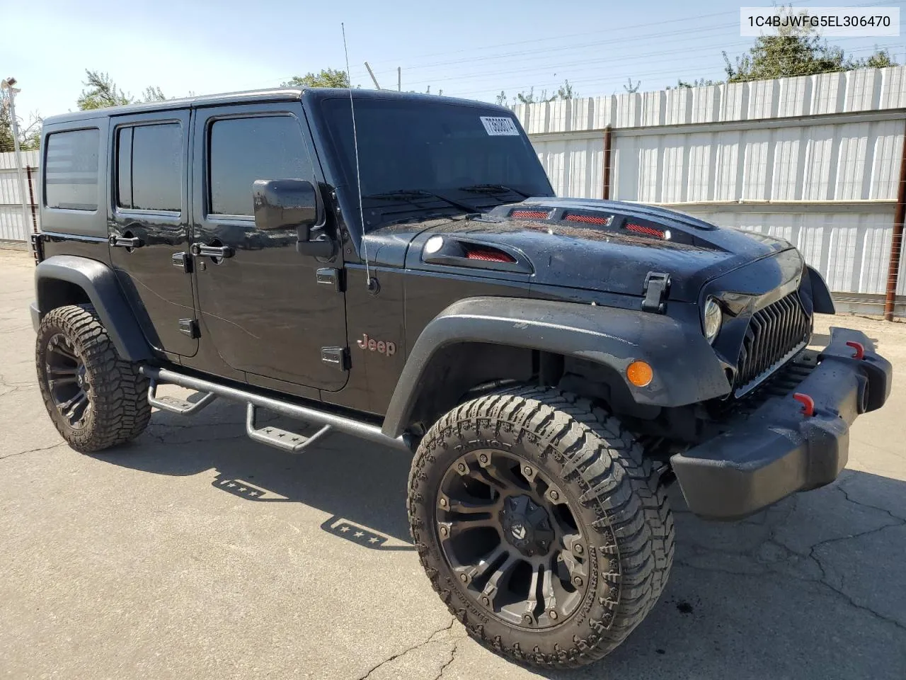 2014 Jeep Wrangler Unlimited Rubicon VIN: 1C4BJWFG5EL306470 Lot: 73608074