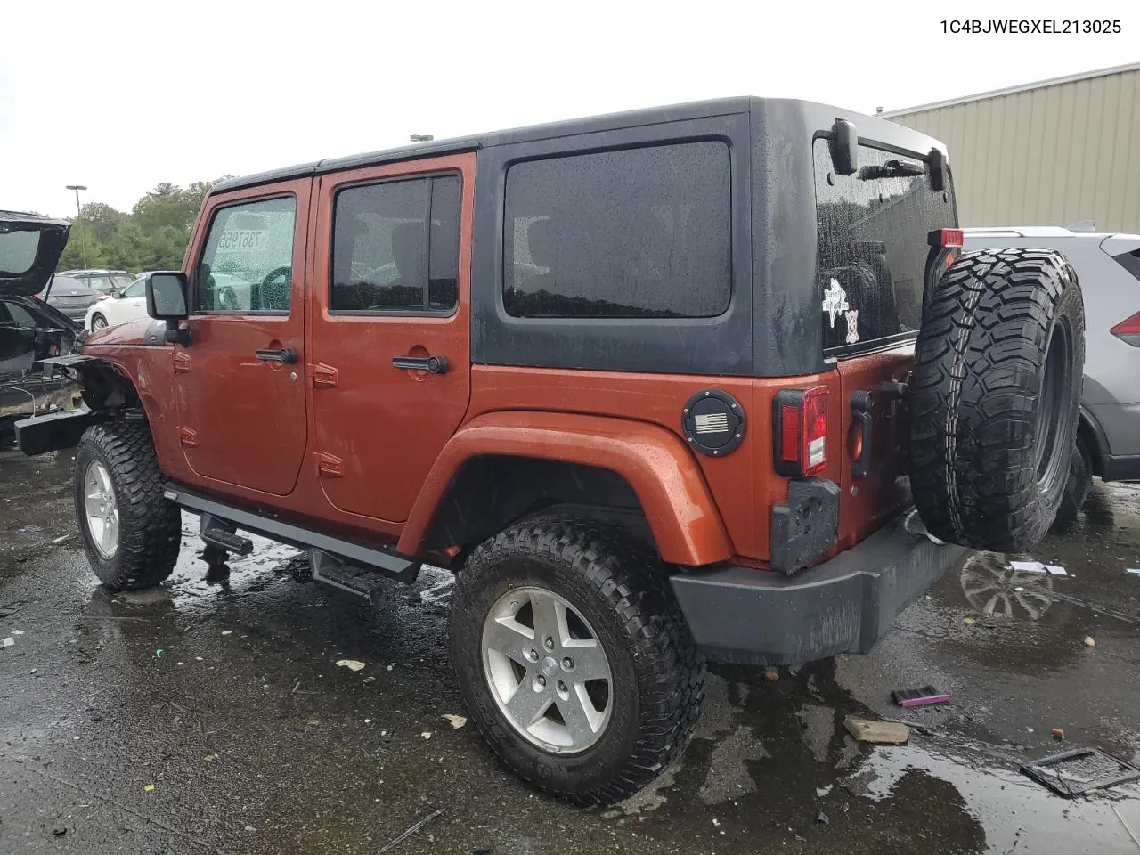 2014 Jeep Wrangler Unlimited Sahara VIN: 1C4BJWEGXEL213025 Lot: 73679554