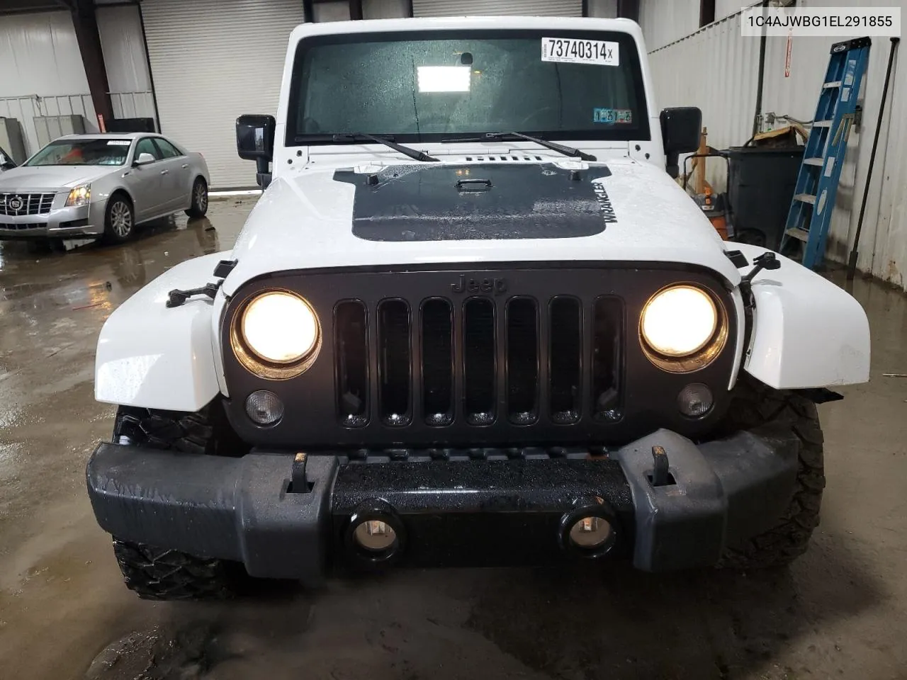 1C4AJWBG1EL291855 2014 Jeep Wrangler Sahara