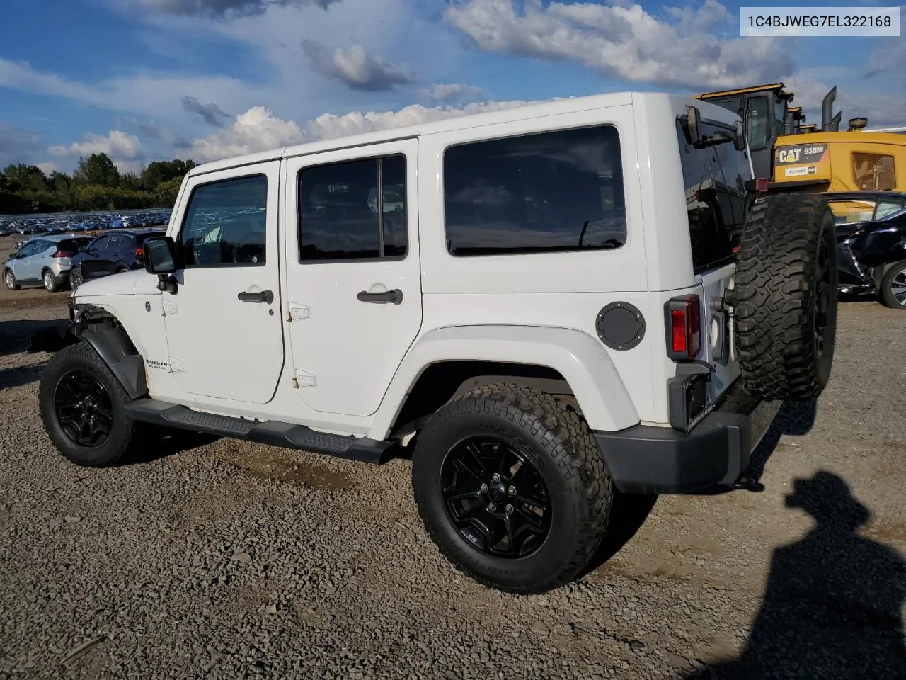 2014 Jeep Wrangler Unlimited Sahara VIN: 1C4BJWEG7EL322168 Lot: 73815734