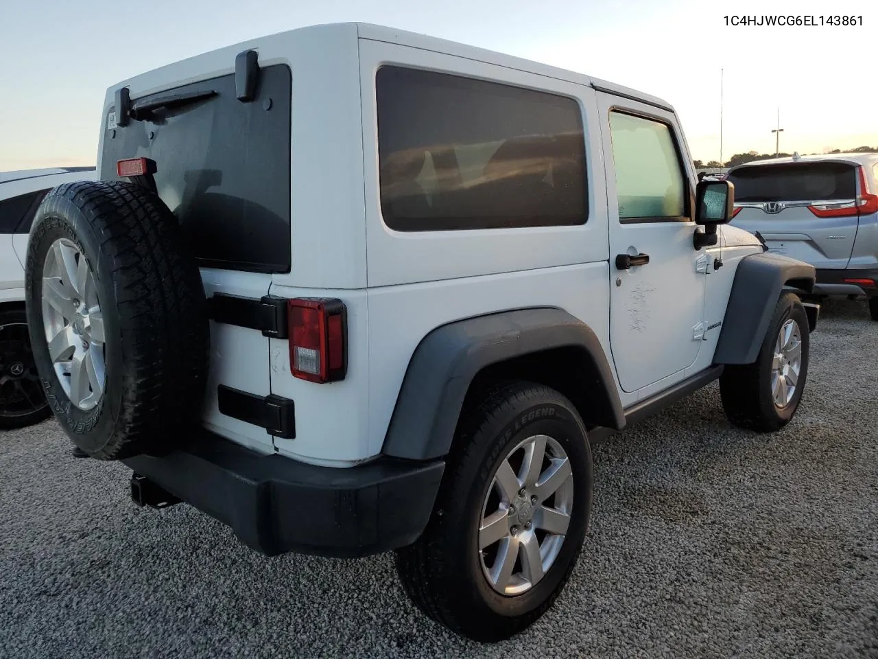 2014 Jeep Wrangler Rubicon VIN: 1C4HJWCG6EL143861 Lot: 74028894