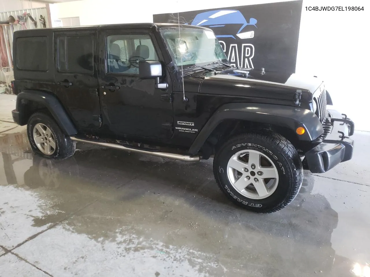 2014 Jeep Wrangler Unlimited Sport VIN: 1C4BJWDG7EL198064 Lot: 74235044