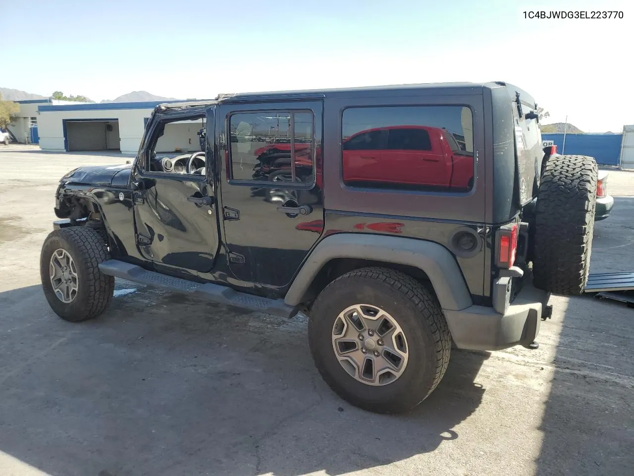 1C4BJWDG3EL223770 2014 Jeep Wrangler Unlimited Sport