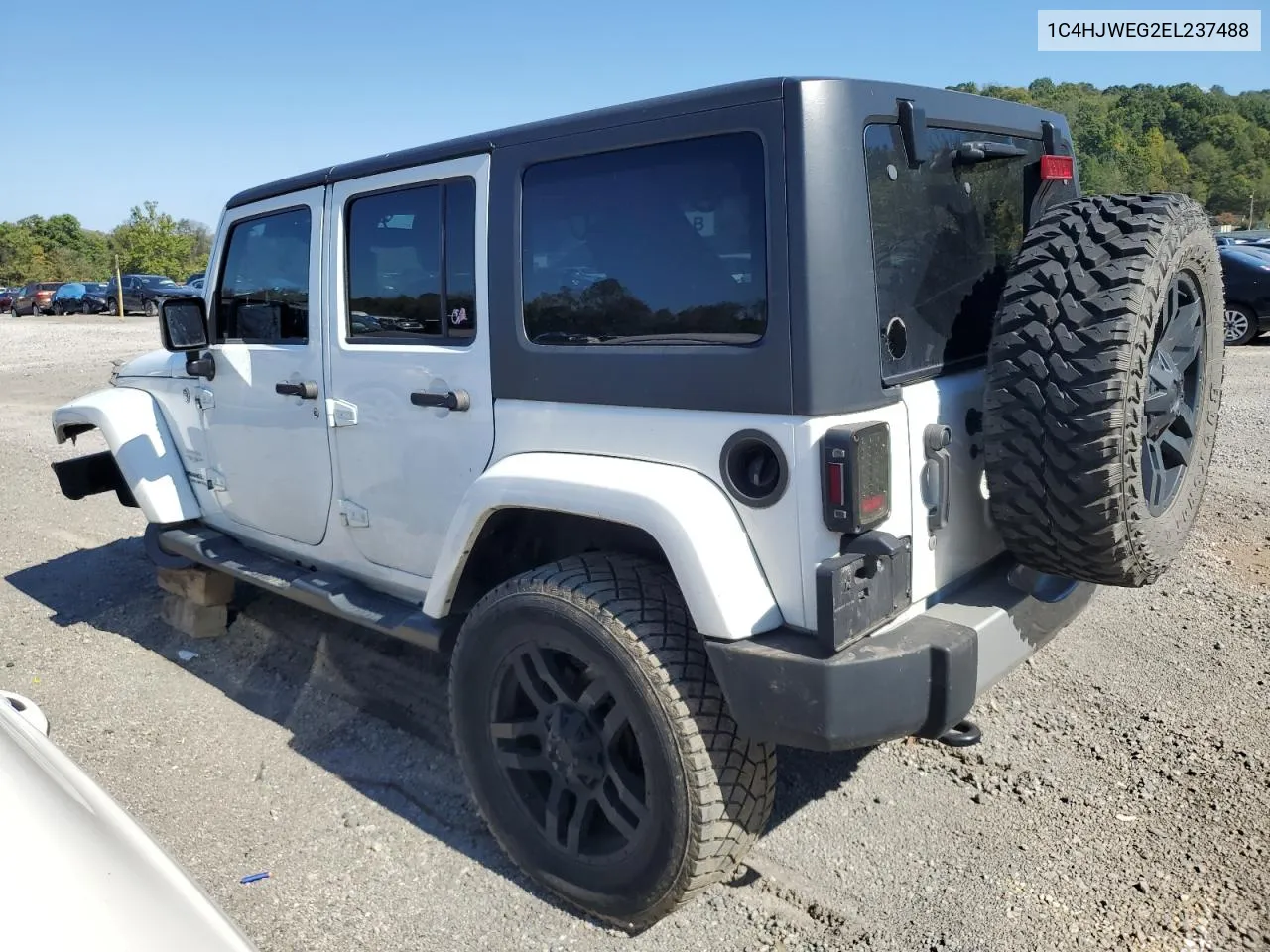 2014 Jeep Wrangler Unlimited Sahara VIN: 1C4HJWEG2EL237488 Lot: 74272694